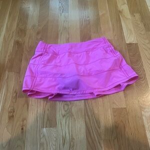 Lululemon Pace Rival Mid Rise Skirt Regular Sonic Pink